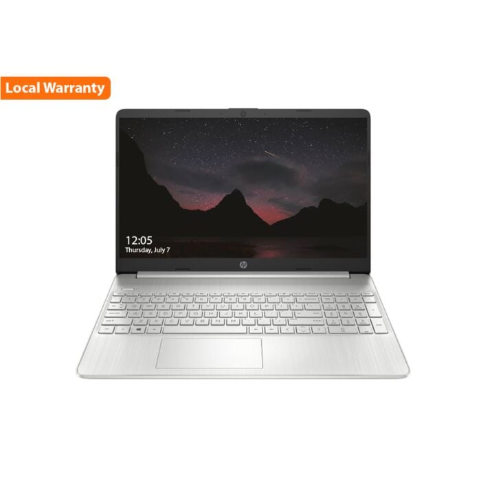 HP 15s FQ2554tu - Tiger Lake - 11th Gen Core i5 08GB TO 32GB 256GB to 02-TB SSD Intel Iris-Xe Graphics 15.6" HD 720p LED Display W10 (Natural Silver, HP Direct Local Warranty)