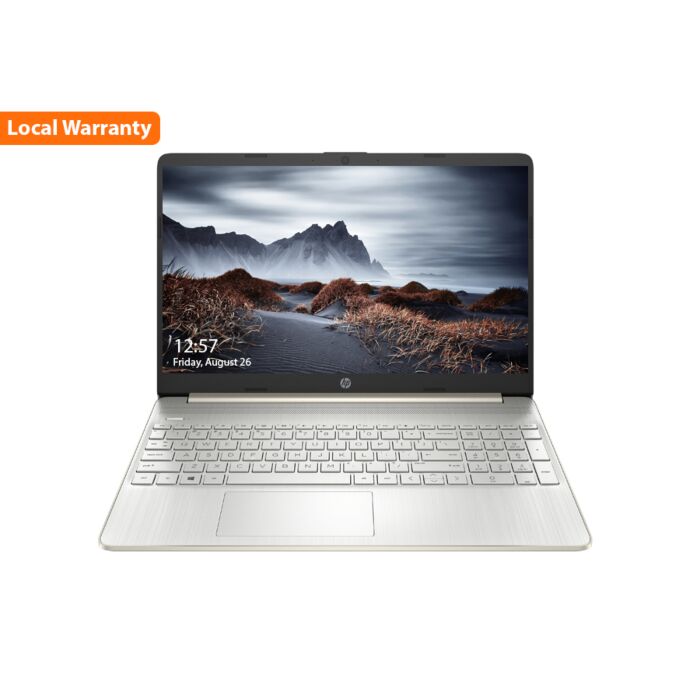 HP 15s FQ2650TU - Tiger Lake - 11th Gen Core i3 04GB to 32GB 256GB to 02-TB SSD 15.6" HD 720p MicroEdge 250nits Display W11 (Natural Silver, HP Direct Local Warranty)