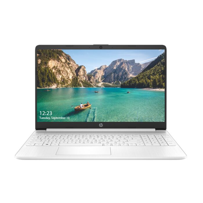 HP 15s FQ5006nia - Alder Lake - 12th Gen Core i5 Processor 08GB to 32GB 256GB to 02-TB SSD Intel Iris Xe Graphics 15.6" HD 720p MicroEdge 250nits Display TPM (Snow White)