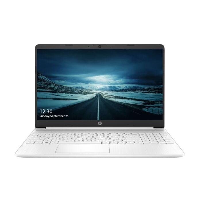 HP 15s FQ5014nia - Alder Lake - 12th Gen Core i5 Processor 08GB to 32GB 512GB to 02-TB SSD Intel Iris Xe Graphics 15.6" HD 720p MicroEdge 250nits Display TPM (SnowFlake White)