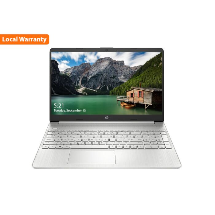 HP 15s FQ5098TU - Alder Lake - 12th Gen Core i5 Processor 08GB to 32GB 512GB to 02-TB SSD 15.6" Full HD 1080p MicroEdge 250nits Display TPM W11 (Platinum Silver, HP Direct Local Warranty)