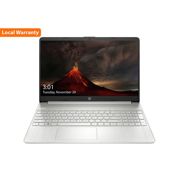 HP 15s FQ5099TU - Alder Lake - 12th Gen Core i7 Processor 08GB to 32GB 512GB to 02-TB SSD 15.6" Full HD 1080p IPS MicroEdge 250nits Display TPM Backlit KB W11 (Natural Silver, HP Direct Local Warranty)