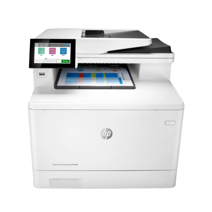 HP LaserJet MFP M480F Enterprise Color Multifunction Printer (White, NEW)