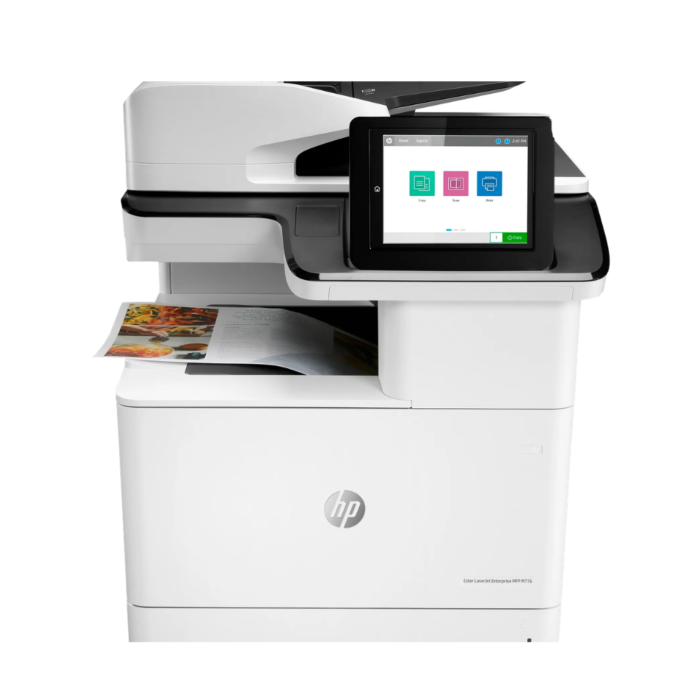 HP Color LaserJet Enterprise MFP M776dn Multifunction Printer (White, NEW)