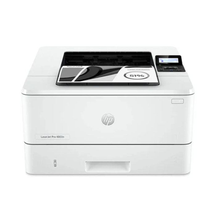 HP Laser Jet Pro 4003N B&W Printer (White)