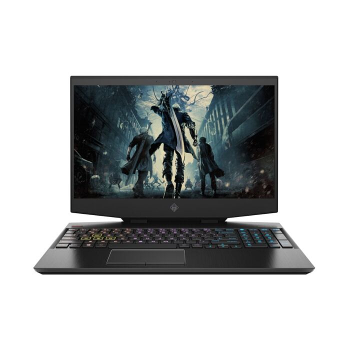HP OMEN 15 DH0015TX - 9th Gen Ci7 Hexacore Processor 16GB 1-TB HDD + 256GB SSD 6-GB NVIDIA GeForce GTX1660Ti GDDR6 15.6" Full HD IPS 144Hz MicroEdge LED RGB-Backlit KB B&O Play ThunderBolt 3 (Shadow Black, Open Box)