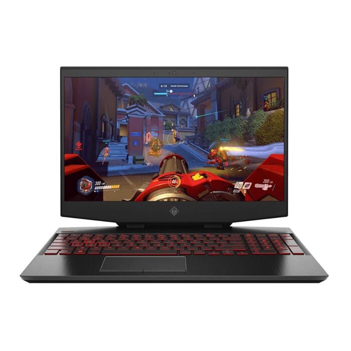 HP OMEN 15T DH100 With New Chassis - Comet Lake - 10th Gen Core i7 Hexacore Processor 08GB to 32GB 1-TB HDD + 256GB to 1-TB SSD 4-GB NVIDIA GeForce GTX 1650Ti 15.6" Full HD 144Hz MicroEdge Display 1-Zone BKB B&O Play W10 (Shadow Black)