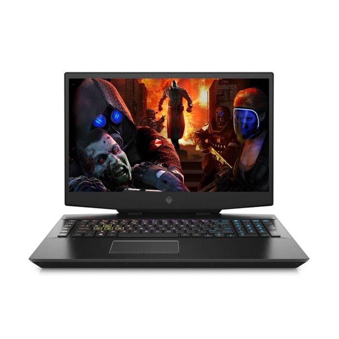 HP Omen 17 CB0003 - 9th Gen Ci7 Hexacore Processor 16GB 1TB HDD + 512GB SSD 8-GB NVIDIA GeForce RTX2070 GDDR6 17.3" Full HD IPS Edge to Edge 144Hz LED B&O Play 4-Zones RGB Backlit KB (Shadow Black - Sandblasted Hairline Finish, Open Box)