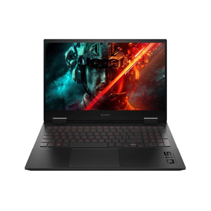 HP OMEN 15 EK0059TX GAMING - Comet Lake - 10th Gen Core i7 Hexacore Processor 08GB 512GB SSD 4-GB NVIDIA GeForce GTX 1650Ti GDDR6 15.6" Full HD 1080p 60Hz IPS 250nits MicroEdge Display B&O Play 1-Zone RED Backlit KB W10 (Shadow Black Aluminum, Open Box)