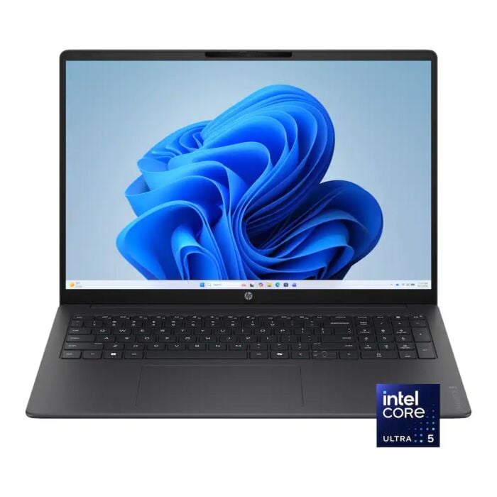 HP OmniBook 3 16 BU0305DX AI Laptop - Arrow Lake - Intel Core Ultra 5 225U (Series 2) 12-Core Processor 8-GB 512-GB SSD Intel Integrated Graphics 16" 2K 1200P IPS Touchscreen 60Hz AG Display W11 TPM (Mica Silver, NEW) 