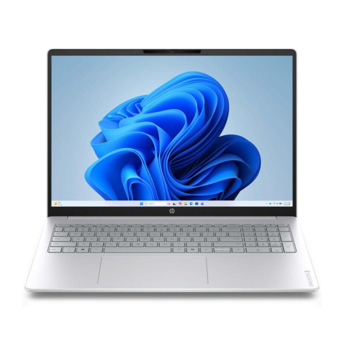 HP OmniBook 3 16-BU0315DX Next Gen AI Laptop - Intel Core Ultra 5 225U Processor 16-GB 512-GB SSD Intel Integrated Graphics 16" 2K 1200P IPS Touchscreen Display W11 (Mica Silver, NEW)