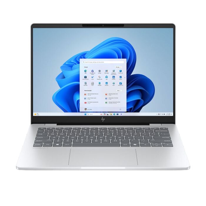 HP OmniBook 7 AI 14 FR0005TU Laptop - Intel Core Ultra 7 255H Processor 32-GB 1-TB SSD Intel Arc 140-T Graphics 14" 2.2K 1400P IPS MicroEdge AG Display PolyStudio Audio Backlit KB W11 (Glacier Silver, Open Box)