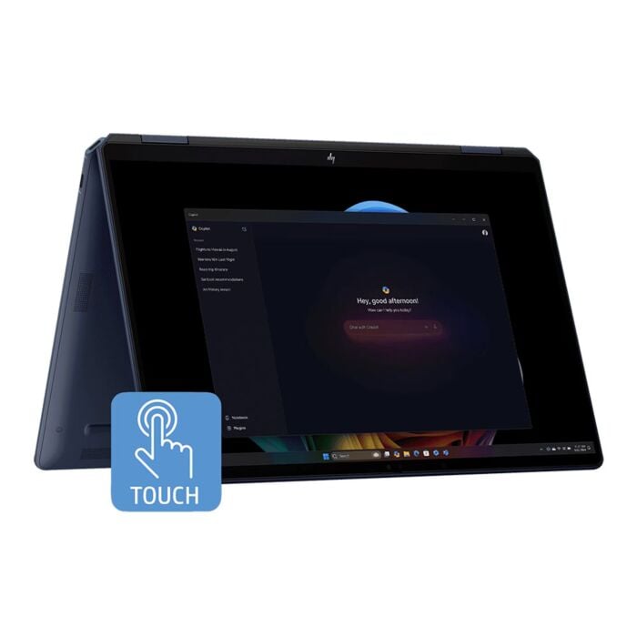 HP OmniBook FH0888TU Ultra Flip Laptop - Intel Core Ultra 7 258V Processor 32-GB 1-TB SSD Intel Arc 140V Graphics 14" 2.8K OLED 1800P x360 Touchscreen Convertible Display DTS:X® Ultra Audio FP Reader Backlit KB W11 (Athmospheric Blue, Open Box)