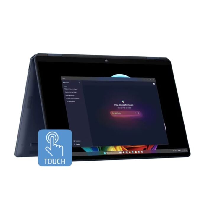 HP OmniBook Ultra Flip 14 FH0068TU - Lunar Lake - Intel Core Ultra 7 258V Processor 32-GB 1-TB SSD 8-GB Intel Arc 140V Graphics 14" 3k 1800p OLED x360 Touchscreen Convertible Display BKB PolyStudio Audio W11 (Eclipse Gray, HP Direct Local Warranty, NEW)