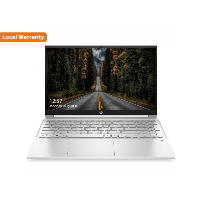 HP Pavilion 15 EG0503tx - Tiger Lake - 11th Gen Core i5 QuadCore 08GB to 32GB 512GB to 02-TB SSD 02-GB NVIDIA GeForce MX450 GDDR5 15.6" Full HD 1080p MicroEdge AG Display B&O Play W10 (Natural Silver, HP Direct Local Warranty)
