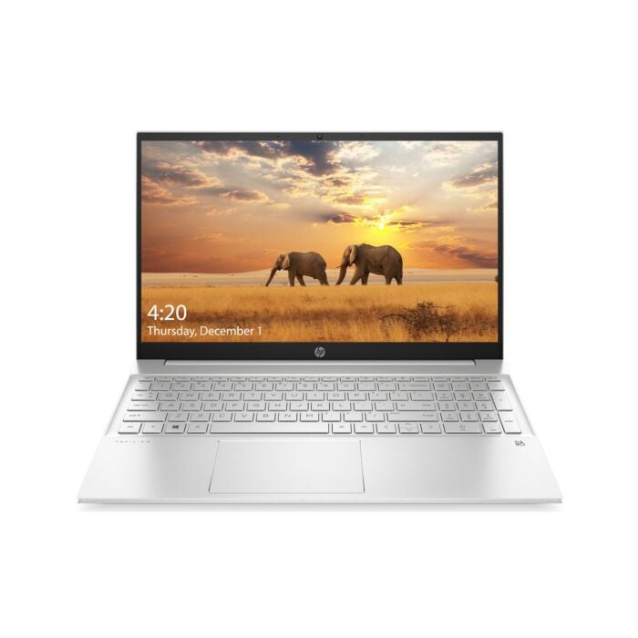 HP Pavilion 15 EG2008nia - Alder Lake - 12th Gen Core i7 Processor 08GB 512GB SSD 2-GB NVIDIA GeForce MX550 GDDR6 GC 15.6" Full HD 1080p IPS Display Backlit KB B&O Play (White)
