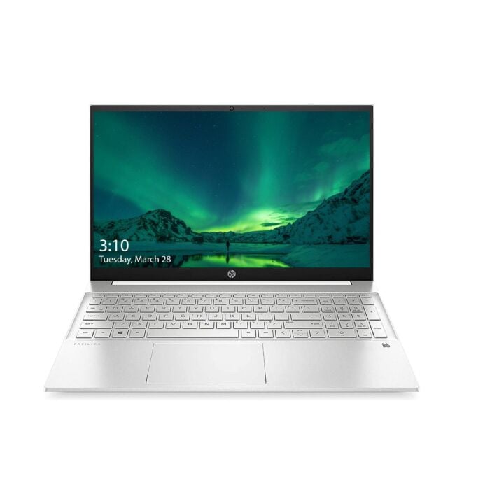 HP Pavilion 15 EG2011nia - Alder Lake - 12th Gen Core i7 Processor 08GB 512GB SSD 2-GB NVIDIA GeForce MX550 GDDR6 GC 15.6" Full HD 1080p IPS Display Backlit KB B&O Play (Natural Silver)