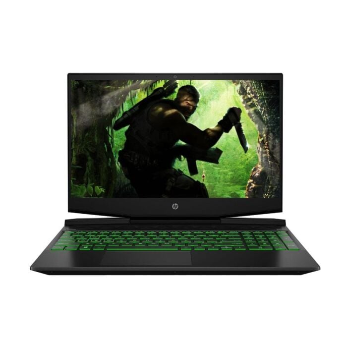 HP Pavilion Gaming 15 DK0056wm / DK0096wm - 9th Gen Ci5 QuadCore 08GB to 32GB 256GB to 1-TB SSD + Optional HDD 4-GB NVIDIA GeForce GTX1650 GDDR5 15.6" Full HD IPS MicroEdge LED Backlit KB B&O Play W10 (Customize, Shadow Black - Acid Green)