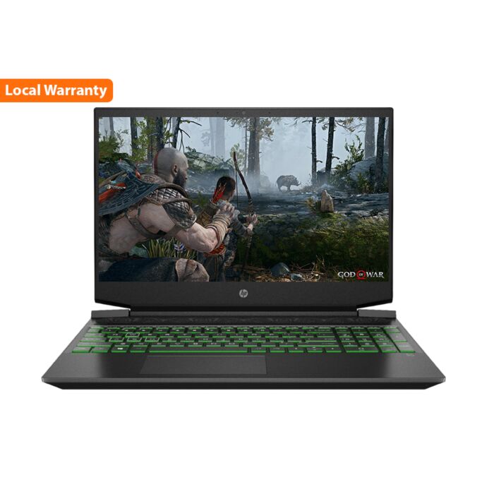 HP Pavilion Gaming 15 - EC2050AX - AMD Ryzen 5 5600H Hexa-Core 08GB to 32GB 512GB to 2-TB SSD 4-GB NVIDIA GeForce GTX1650 GDDR6 15.6" Full HD 1080p 250nits MicroEdge 144Hz Display Backlit KB B&O W10 (Shadow black, Acid Green, HP Direct Local Warranty)