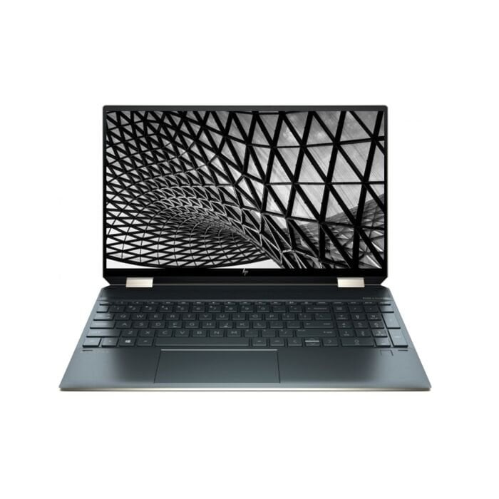 HP Spectre x360 Convertible 15 Comet Lake EB0097NR - 10th Gen Ci7 QuadCore Processor 16GB 512 GB SSD + 32GB Optane Memory 2-GB NVIDIA GeForce MX330 15.6" Ultra HD 4K 340nits x360 Touchscreen Backlit KB FP Reader W10 B&O Play Thunderbolt 3 (Poseidon Blue)