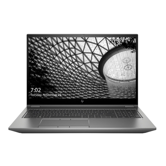 HP ZBook Fury 15 G7 Mobile Workstation - Comet Lake - 10th Gen Core i7 10850H Processor 16-GB 512-GB SSD 4-GB NVIDIA Quadro T2000 GDDR6 GC 15.6" UHD 2160P 60Hz AG Display B&O Play Backlit KB W11 Pro (Grey, Used)