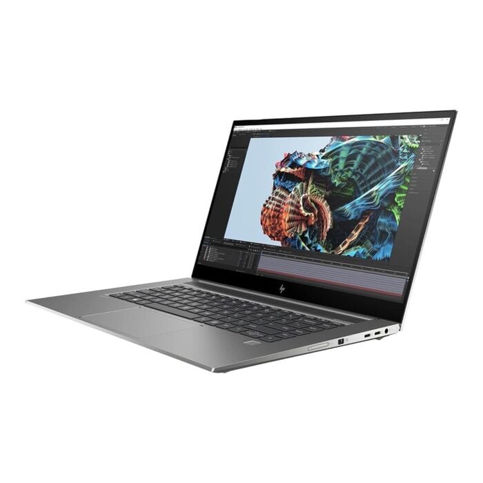 HP ZBook Studio 15 G8 Mobile Workstation PC - Tiger Lake - 11th Gen Core i7 11800H 8-Core Processor 32-GB 512-GB SSD 4-GB NVIDIA T1200 GDDR6 GC 15.6" 4K UHD 2160p OLED UWVA Touchscreen Display B&O Play BKB W11 Pro TPM (Turbo Silver, Used)