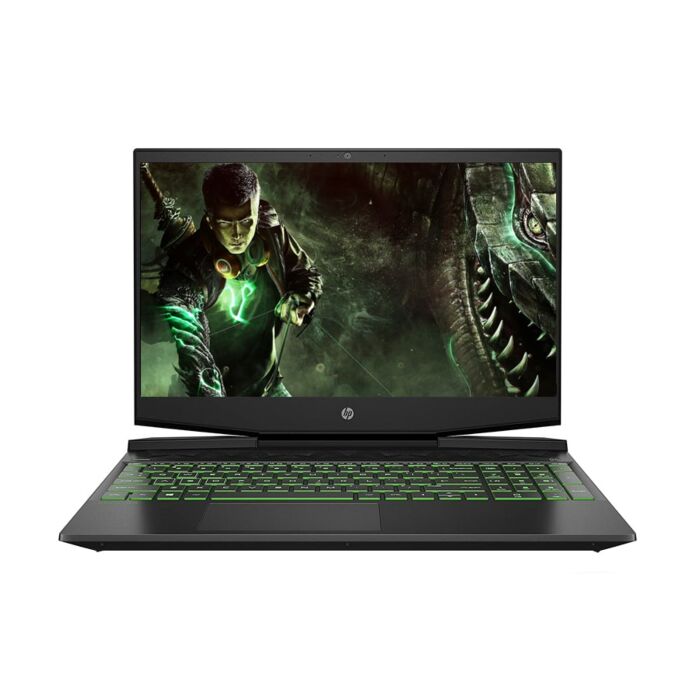 HP Pavilion Gaming 15 DK1056wm - 10th Gen Ci5 QuadCore 08GB to 32GB 256GB to 1-TB SSD + Optional HDD 4-GB NVIDIA GeForce GTX1650 GDDR6 15.6" Full HD IPS MicroEdge LED Backlit KB B&O Play W10 (Customize, Shadow Black - Acid Green)