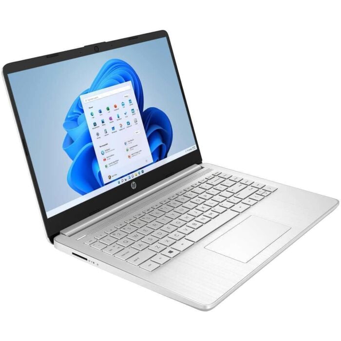 HP 14 DQ2053cl - Tiger Lake - 11th Gen Core i3 1125u 4-Core Processor 8-GB 256GB SSD 14" Full HD 1080p 60Hz IPS MicroEdge Display Backlit KB W11 (Silver, Used)