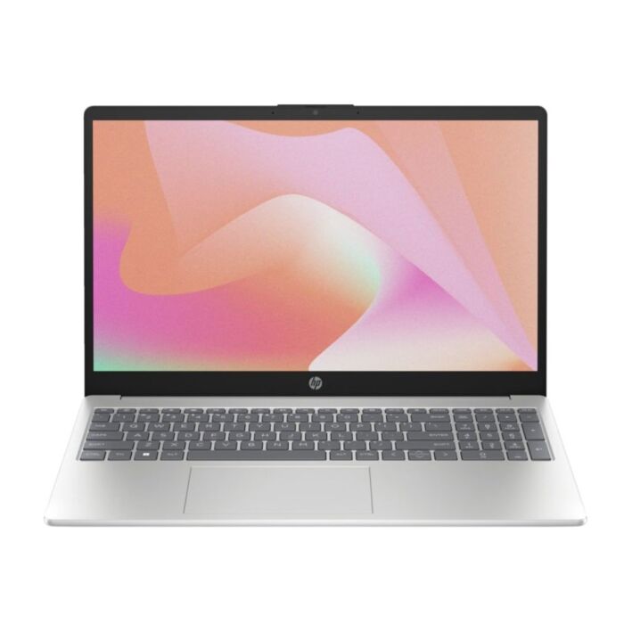 HP 15 FD0355nia - Raptor Lake - Intel Core 5 120U Processor 8-GB 512-GB SSD Intel UHD Graphics 15.6" Full HD 1080p 250nits MicroEdge Display Backlit KB (Natural Silver, NEW)