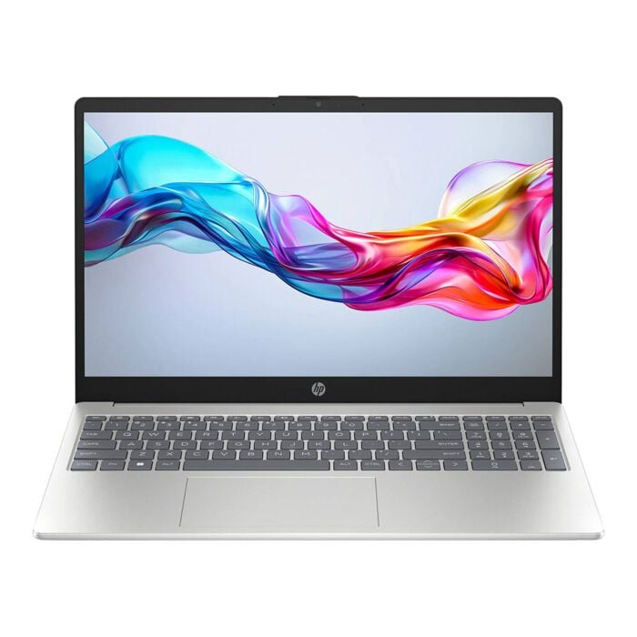 HP 15 FD0558nia - Raptor Lake - 13th Gen Core i7 1355U Processor 8-GB 512-GB SSD Intel Iris Xe Graphics 15.6" FHD 1080 250nits Micro-Edge AG Display Backlit KB DOS (Natural Silver, NEW)