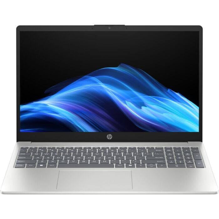 HP 15 FD1310TU - Meteor Lake - Intel Core Ultra 7 155H Processor 8-GB 512-GB SSD Intel Arc Graphics 15.6" Full HD 1080p 250nits MicroEdge Display Backlit KB (Natural Silver, Brand New, Light Cosmetic Marks)