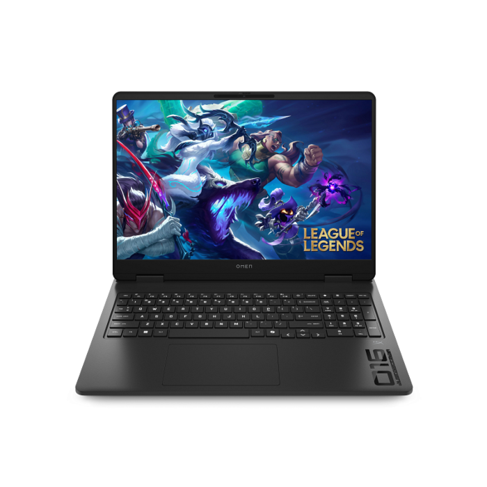 HP Omen 16 AP0167ax Gaming Laptop - AMD Ryzen 9 8940HX Processor 16-GB 512-GB SSD 8-GB NVIDIA GeForce RTX5060 GDDR7 GC 16" 2K 144Hz IPS MicroEdge AG Display 1-Zone RGB Backlit KB TPM (Shadow Black, NEW)