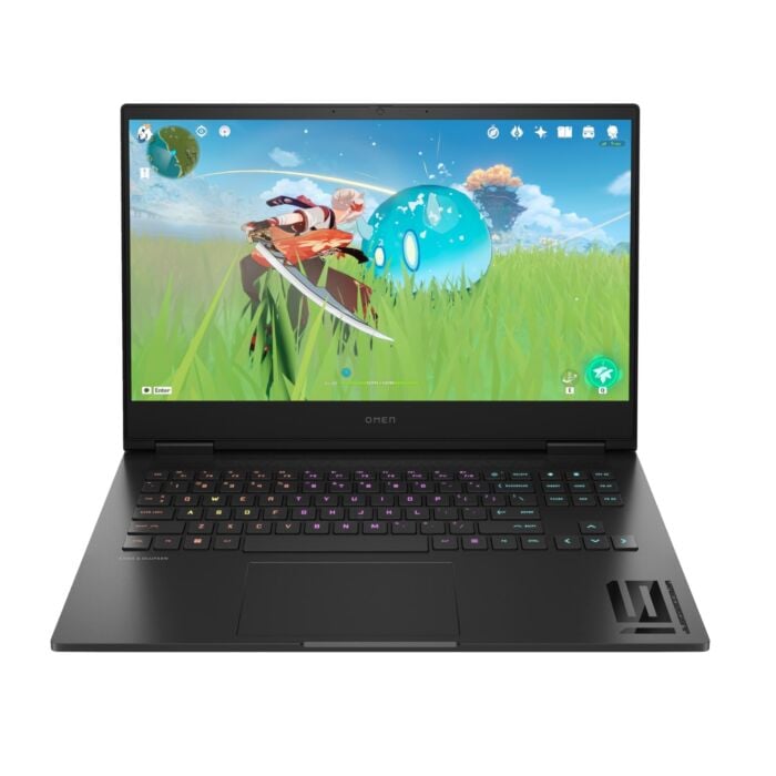 HP Omen 16 XF0033dx - AMD Ryzen 9 7940HS Octa Core Processor 16GB 512GB SSD 8-GB NVIDIA GeForce RTX4070 GDDR6 GC 16.1" Full HD 1080p IPS 165Hz 300nits DIsplay B&O Play 4-Zones RGB Backlit KB TPM W11 (Shadow Black, NEW)