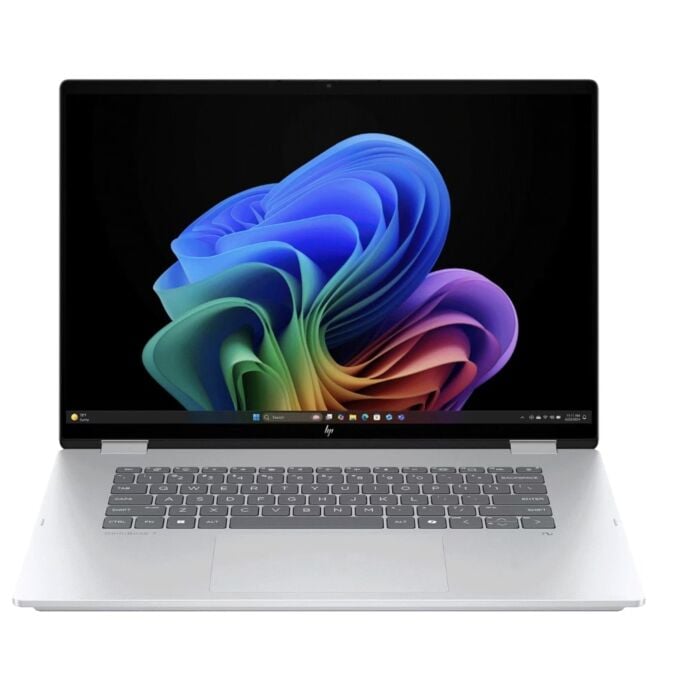 HP OmniBook 7 Flip 16 2-in-1 Laptop AU0773CL Next Gen AI PC - Intel® Core Ultra 7 258V 8-Core Processor 32-GB 1-TB SSD Intel Graphics 16" 3K 1800p OLED MicroEdge UWVA Touchscreen Convertible Display PolyStudio Audio Backlit KB W11 (HP Pen, Glacier Silver)