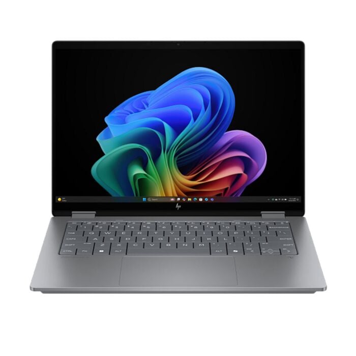 HP OmniBook X Flip 14 FM0097TU - Lunar Lake - Intel Core Ultra 5 226V Processor 16-GB 512-GB 8-GB Intel Arc 130V Graphics 14" 2k 1200p IPS Touchscreen Convertible Display Backlit KB DTS:X® Ultra Audio TPM W11 (Meteor Silver, HP Direct Local Warranty, NEW)