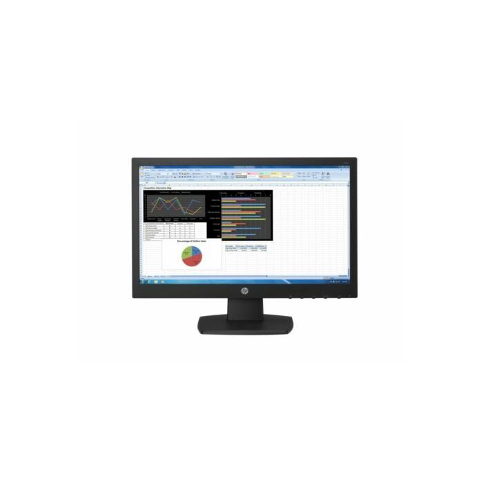 HP LED Monitor V223 (21.5") Black Widescreen 