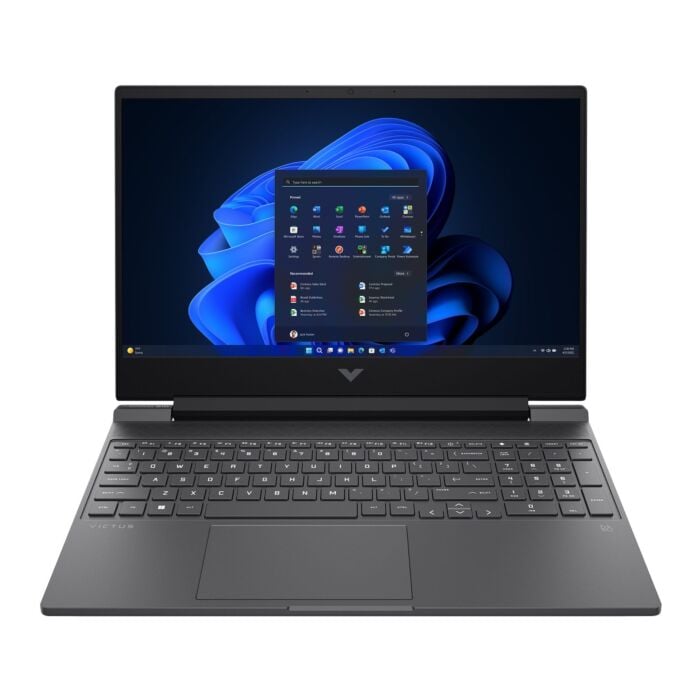 HP VICTUS 15 FA1082wm Gaming Laptop - Raptor Lake - 13th Gen Core i5 13420H Processor 16-GB 512-GB SSD 6-GB NVIDIA GeForce RTX4050 GDDR6 GC 15.6" Full HD 1080p IPS 144Hz 250nits MicroEdge Display B&O Play Backlit KB W11 (Mica Silver, NEW)