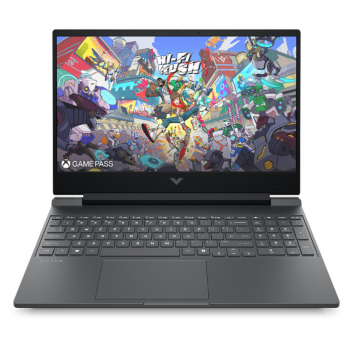 HP Victus 15 FA2391TX Gaming Laptop - Raptor Lake - 13th Gen Core i7 13620H Processor 16-GB 512-GB SSD 8-GB NVIDIA GeForce RTX 5050 GDDR7 GC 15.6" FHD 1080P 144Hz IPS Micro-Edge AG Display DTS:X Ultra Audio BKB (Mica Silver, HP Direct Local Warranty, NEW)