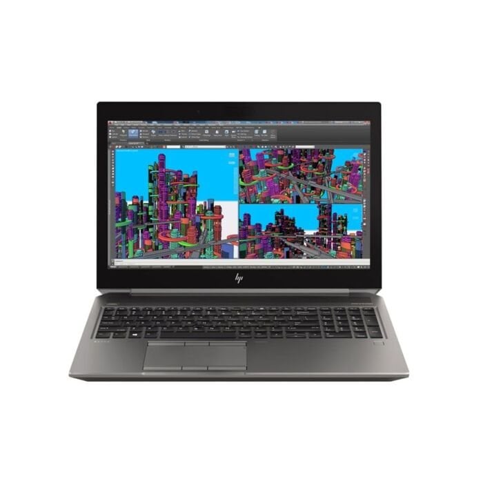 HP ZBook G5 Mobile Workstation - 8th Gen Ci7 HexaCore 32GB 512 GB SSD 4-GB NVIDIA Quadro P2000 GDDR5 15.6" Full HD 1080p LED Backlit KB FP Reader B&O Play Sound (Silver, Open Box) 
