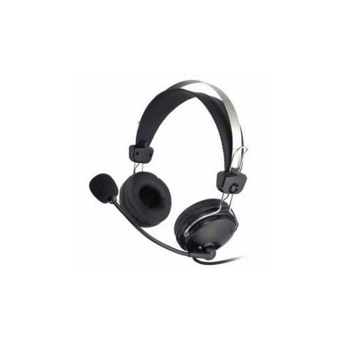 A4Tech HS-50 Comfortfit Stereo Headphone with Stick Mic - Black