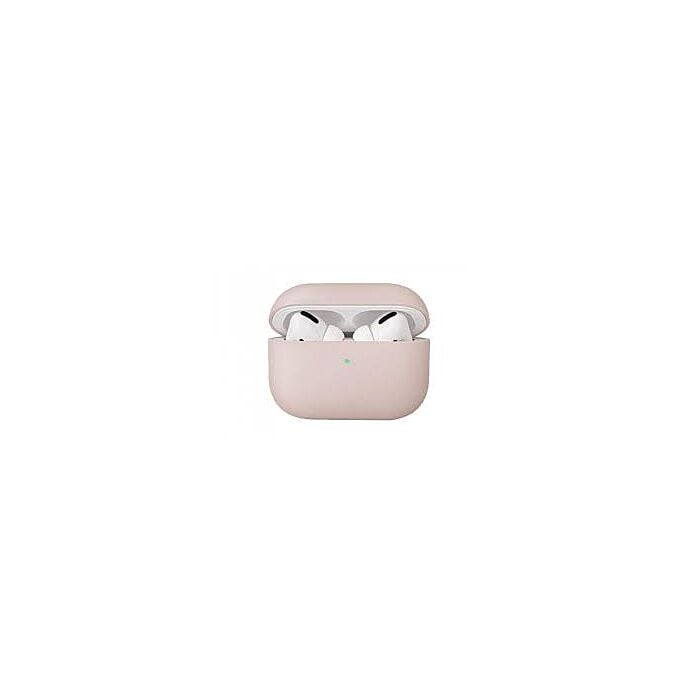Uniq Lion Hybrid Liquid Silicon AirPods 3rd Gen Case (Blush Pink)