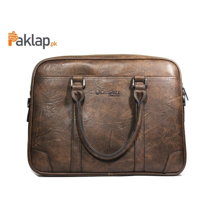 CoolBell L1 Leather Shoulder Laptop Bag 14