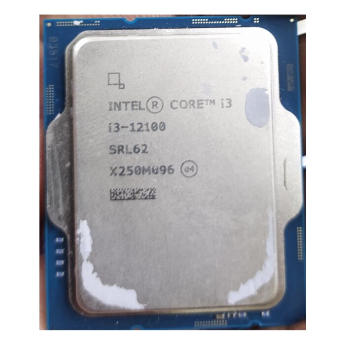 Intel 12th Generation Core i3-12100 (3.30 Ghz Turbo Boost upto 4.30 Ghz, 20MB Intel Smart Cache) Processor (Tray)