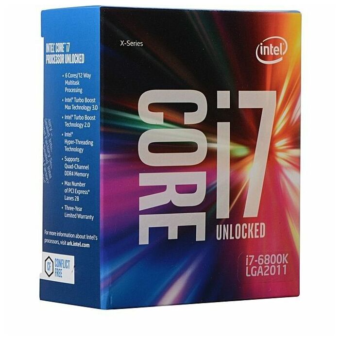 Intel®  Core™ i7-6800K Gaming Processor