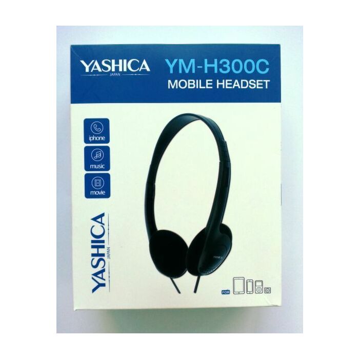 Yashica YM-H300C Stereo Headset (Black)