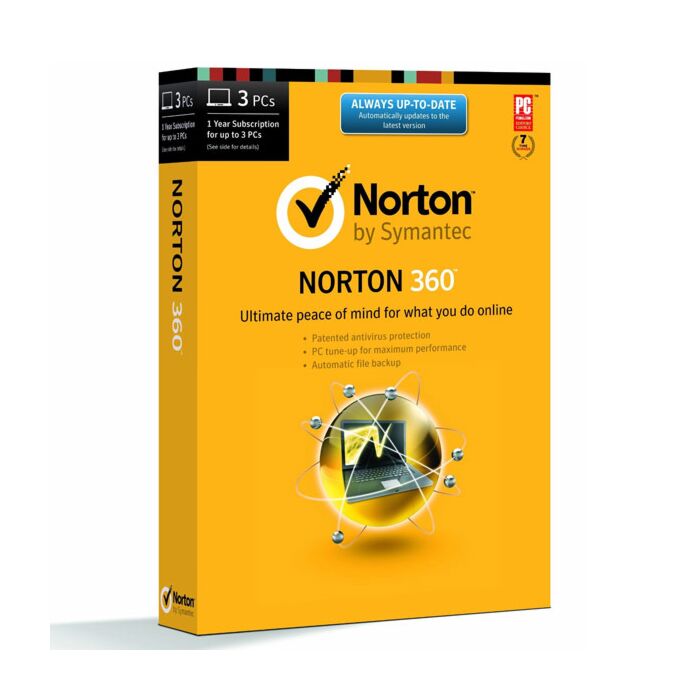 Norton Antivirus 360 3 User (1 Year)