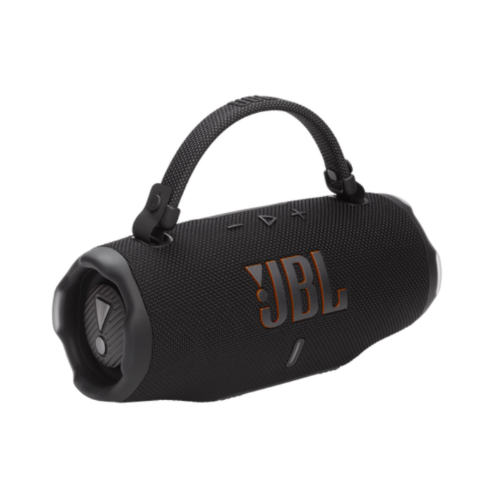 JBL Charge 6 Bluetooth Portable Waterproof Speaker (Black, NEW)
