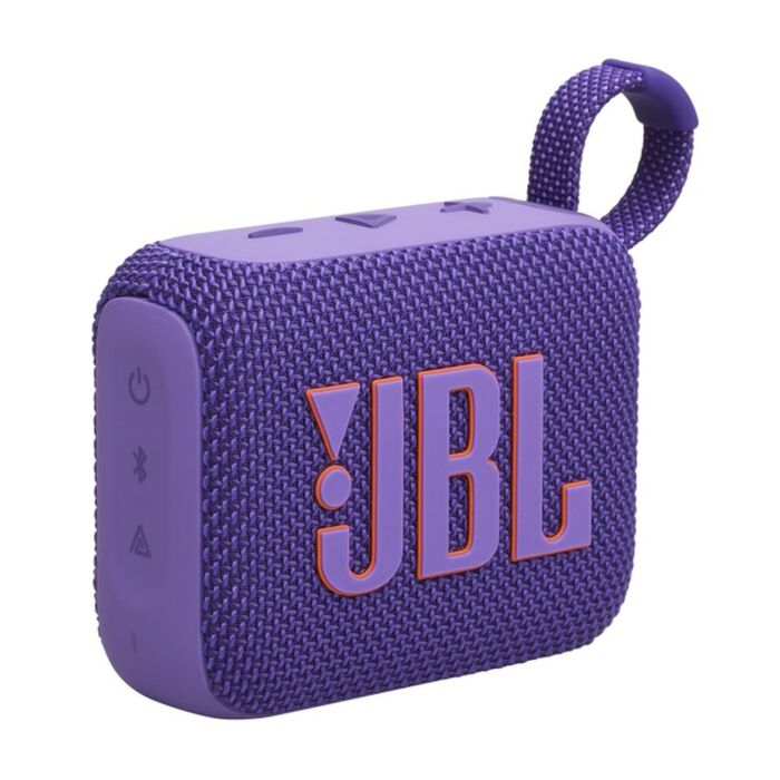 JBL GO 4 Ultra-Portable Bluetooth Speaker (Purple)