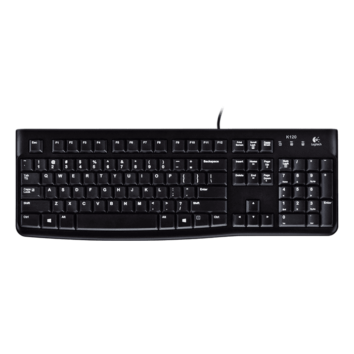 Logitech K120 USB Standard Computer Wired Keyboard