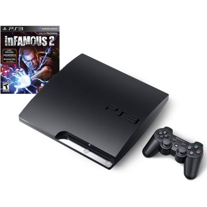 Sony PlayStation 3 Slim 320GB inFamous 2 Bundle
